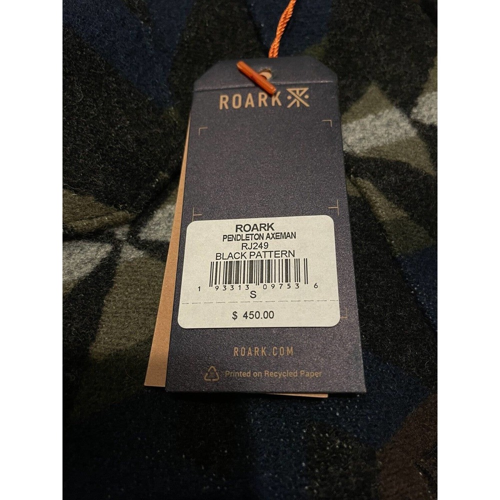 Roark x Pendleton Aztec Axeman Jacket Wool/ Sherpa Lined Coat $450 NWT ( S ) - Picture 4 of 10